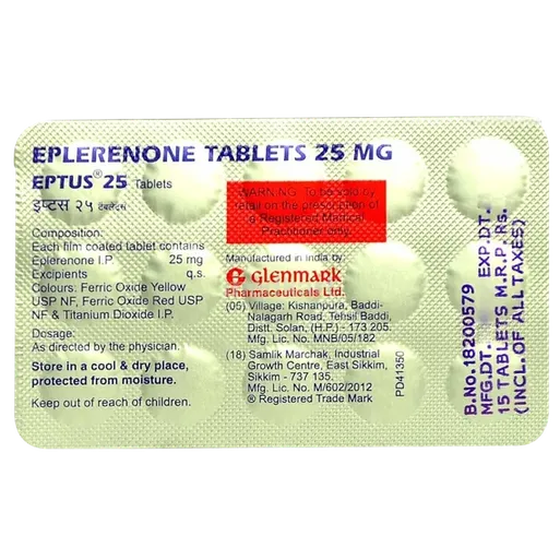 eptus 25mg tablet 15's